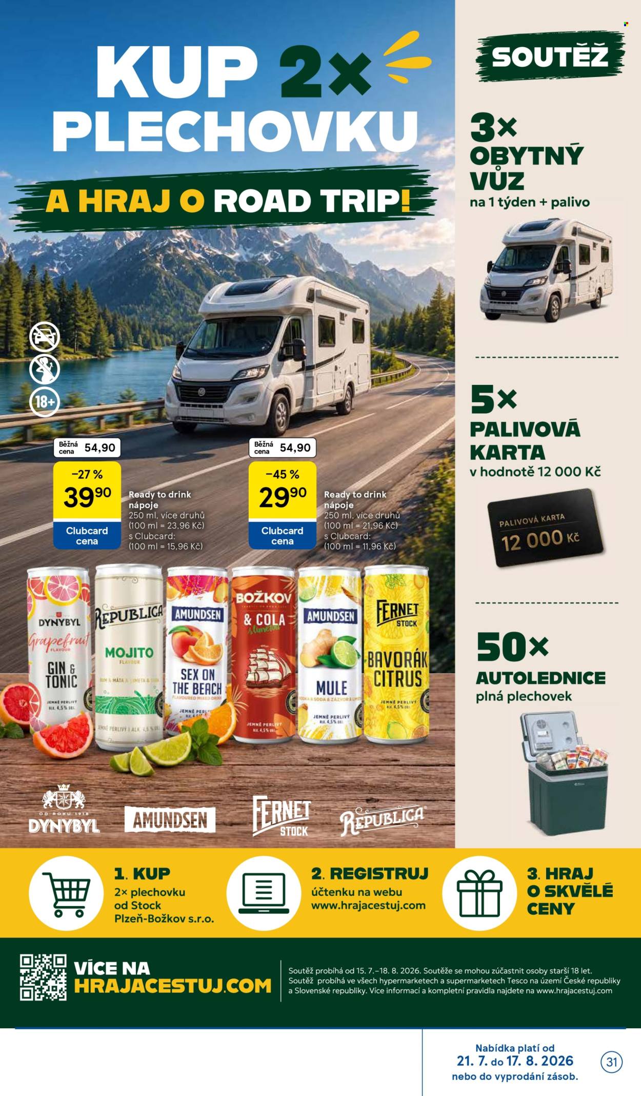 Leták TESCO - 22.7.2026 - 28.7.2026. Strana 31