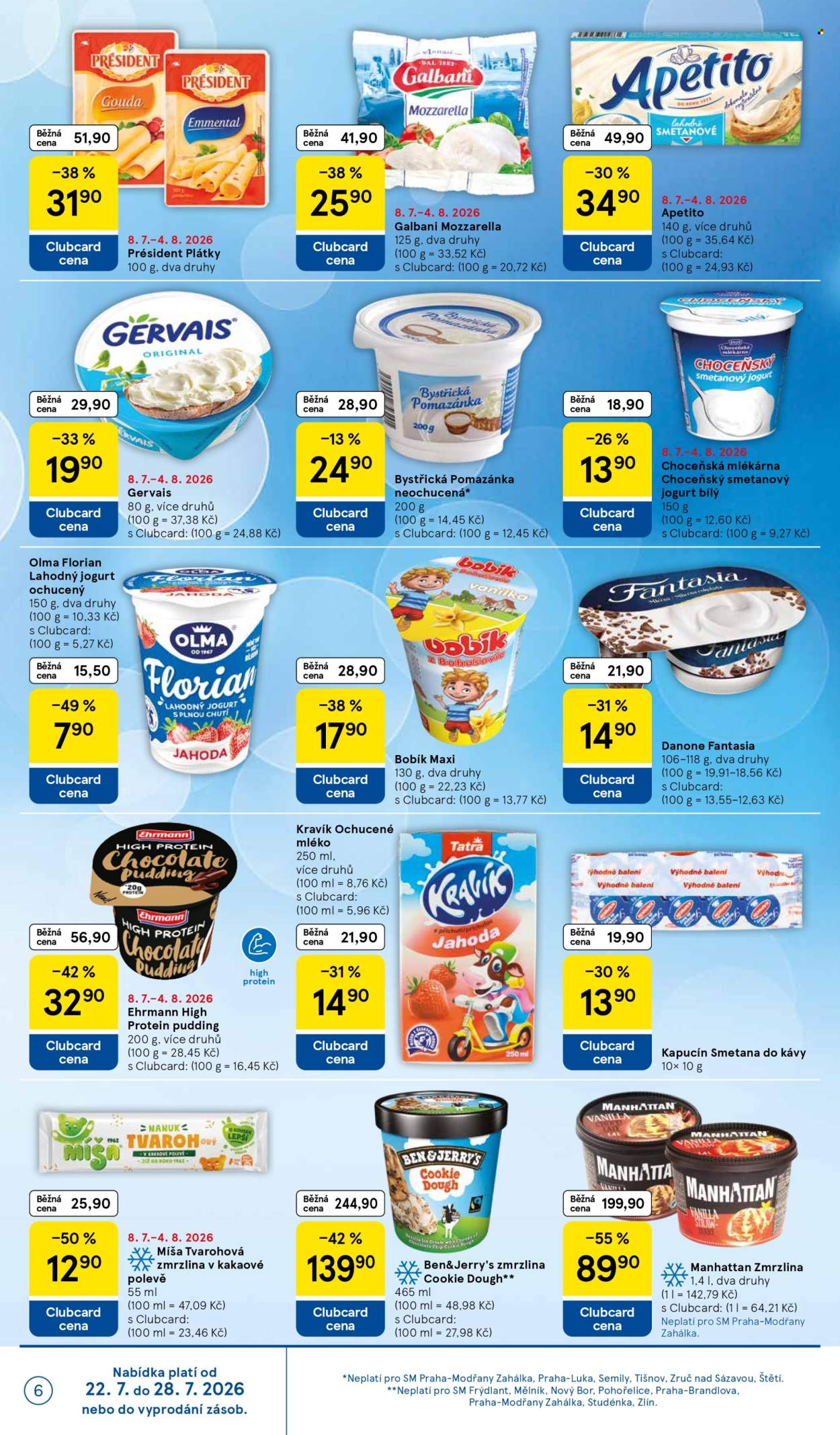 Leták TESCO supermarket - 22.7.2026 - 28.7.2026. Strana 6
