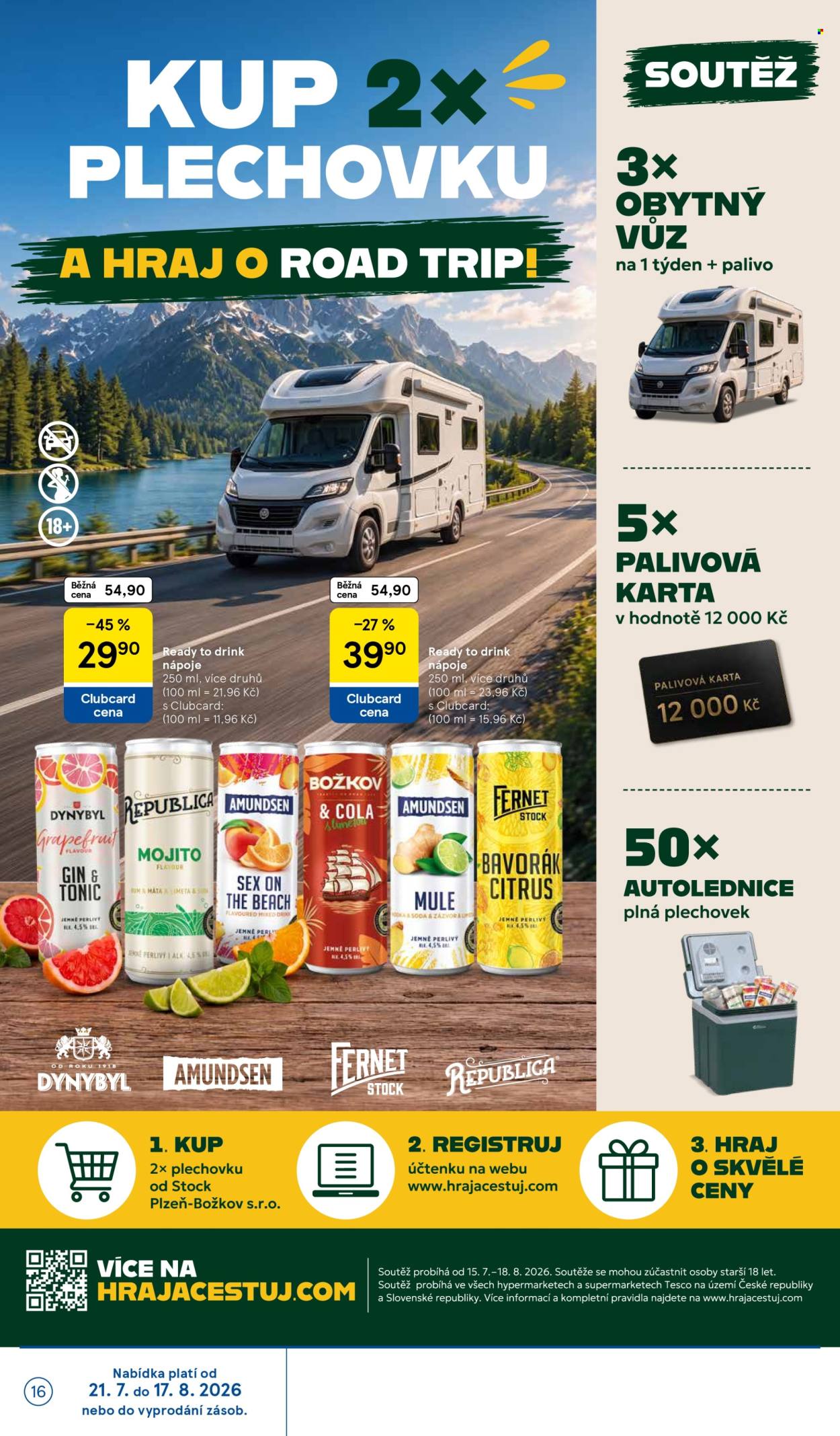Leták TESCO supermarket - 22.7.2026 - 28.7.2026. Strana 16