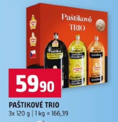 PAŠTIKOVÉ TRIO