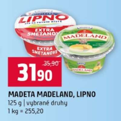 MADETA MADELAND, LIPNO