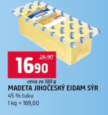 MADETA Jihočeský Eidam sýr