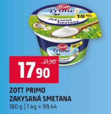 ZOTT PRIMO Zakysaná smetana