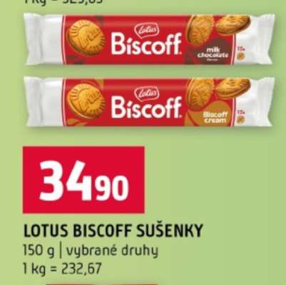 Lotus Biscoff sušenky