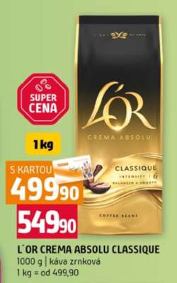 L'OR Crema Absolu Classique
