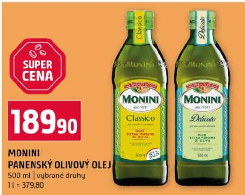 MONINI PANENSKÝ OLIVOVÝ OLEJ