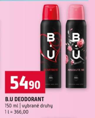 B.U. Deodorant