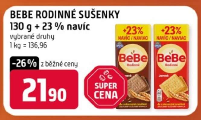 BEBE RODINNÉ SUŠENKY