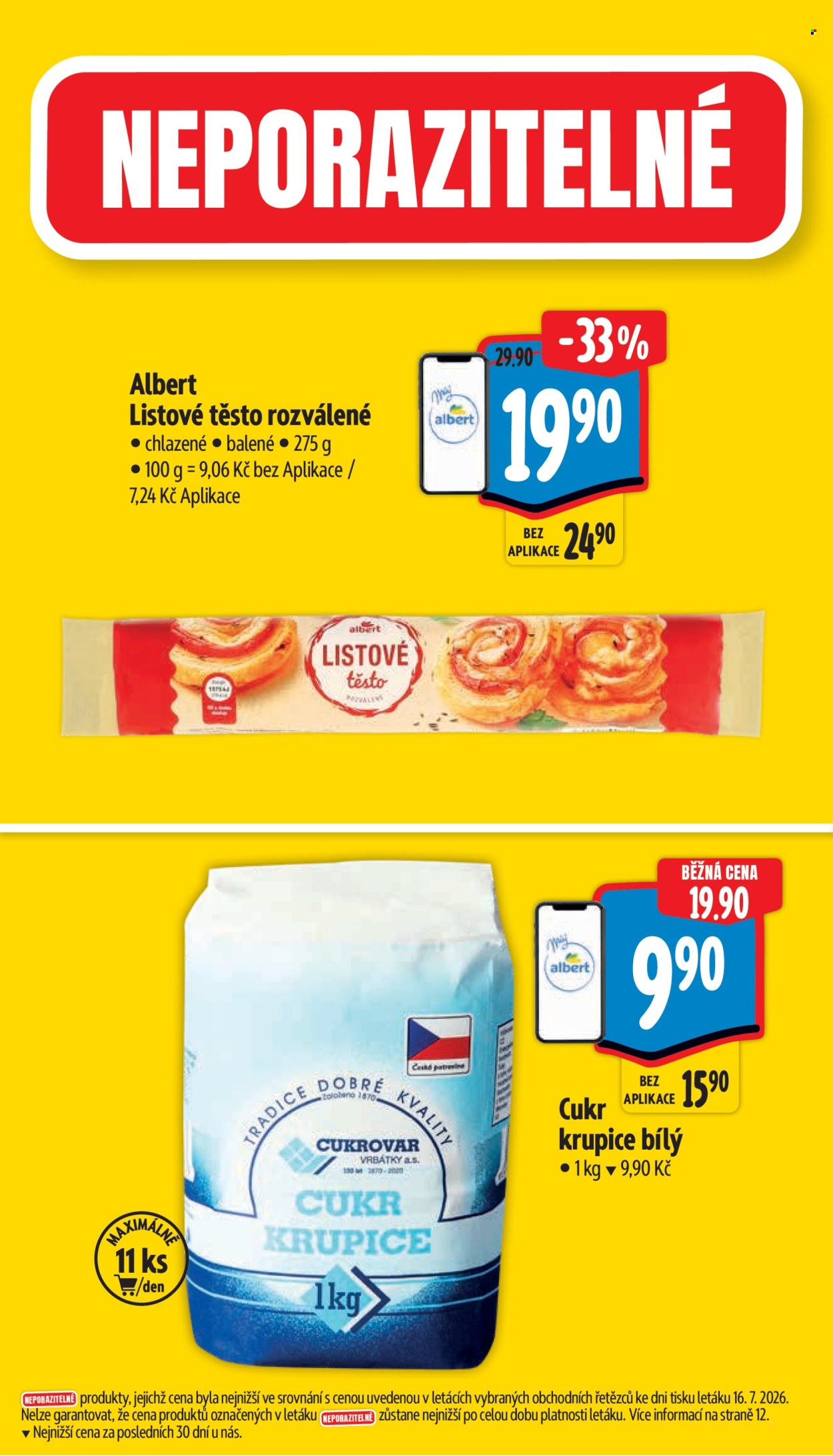 Leták Albert Supermarket - 22.7.2026 - 28.7.2026. Strana 4