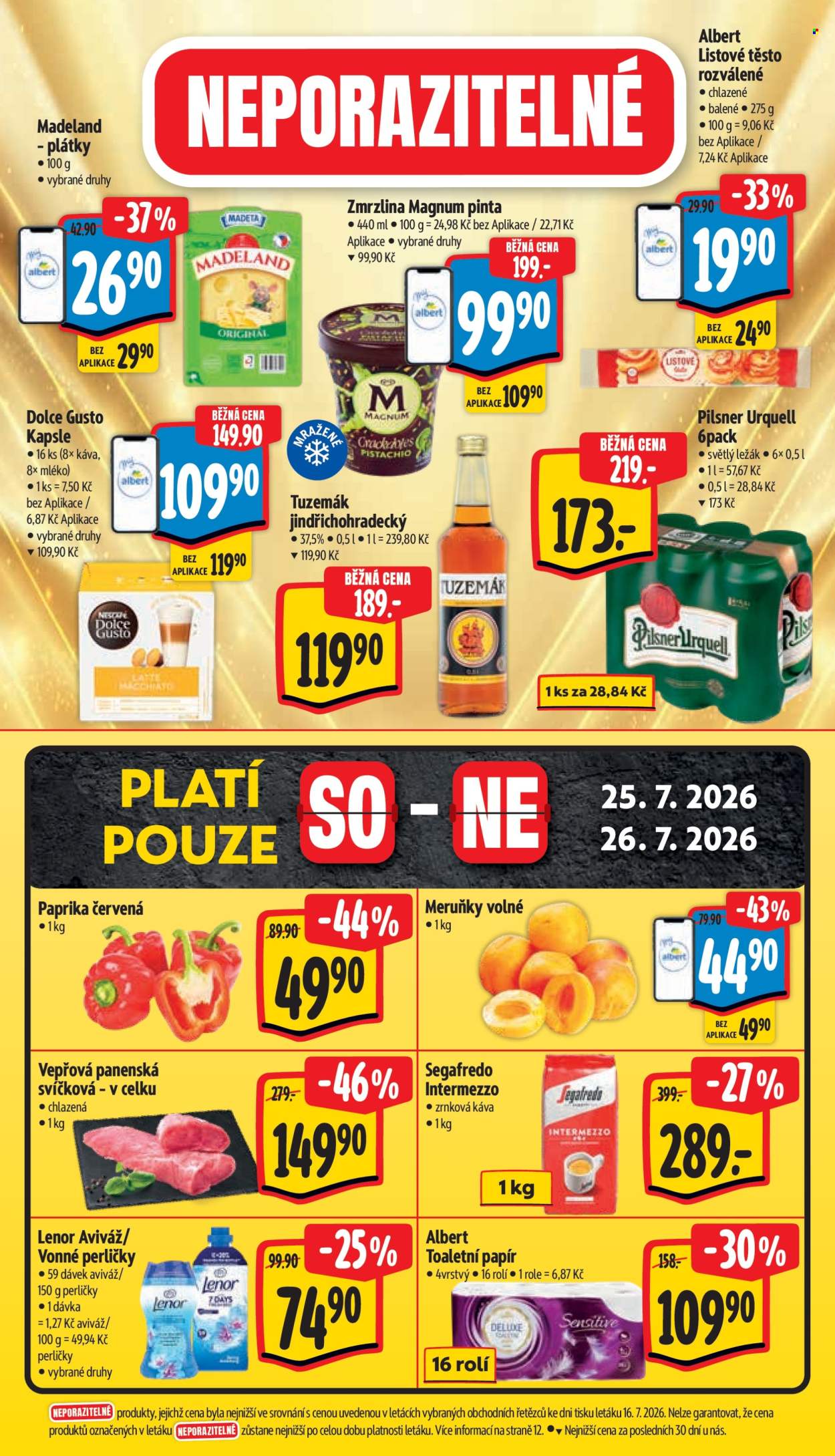 Leták Albert Supermarket - 22.7.2026 - 28.7.2026. Strana 6