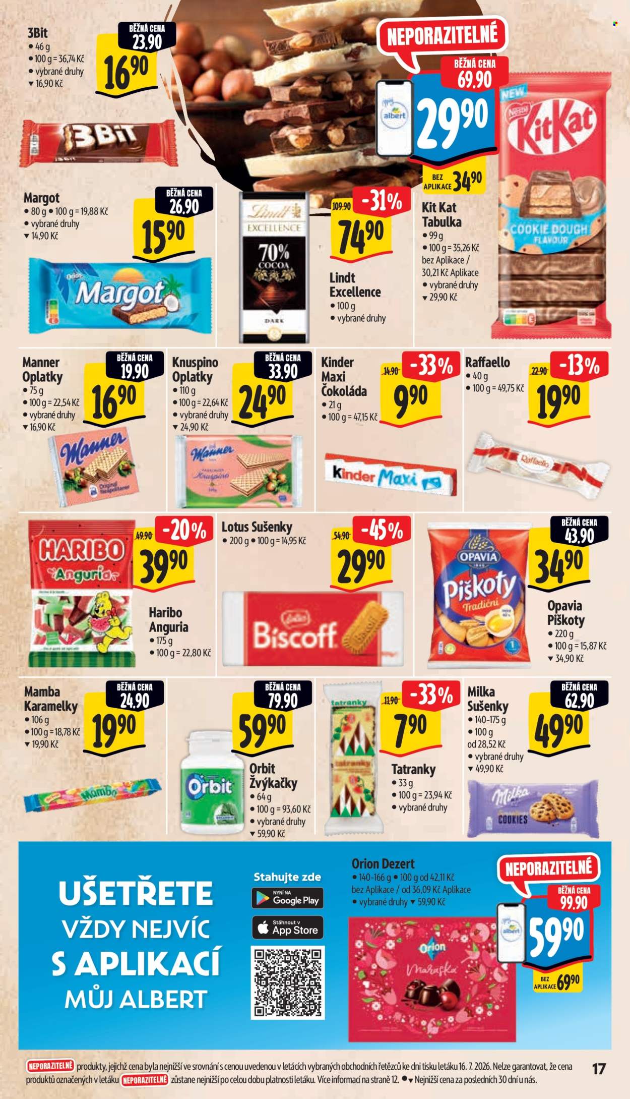Leták Albert Supermarket - 22.7.2026 - 28.7.2026. Strana 29