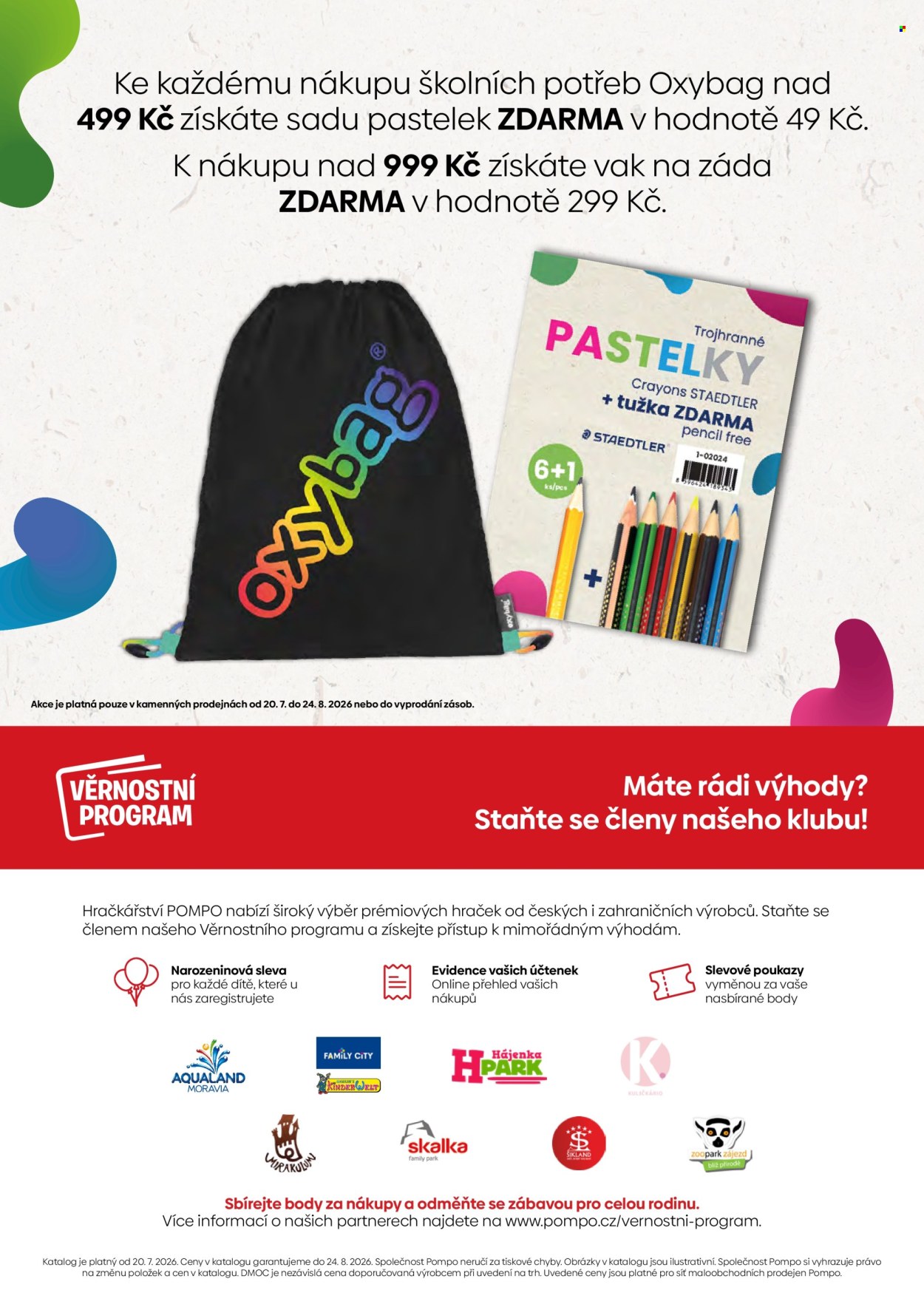 Leták Pompo - 20.7.2026 - 24.8.2026. Strana 2