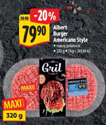 Albert Burger Americano Style