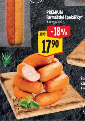 PREMIUM Farmářské špekáčky