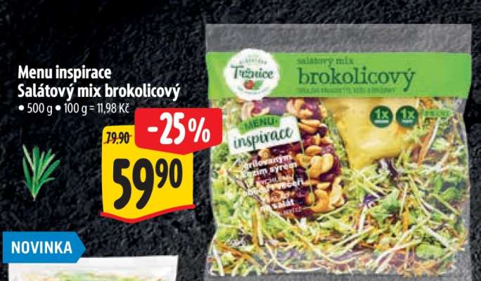 Menu inspirace Salátový mix brokolicový