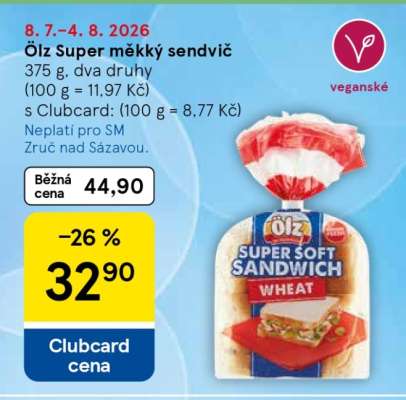Ölz Super měkký sendvič