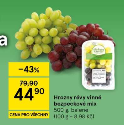 Hrozny révy vinné bezpeckové mix