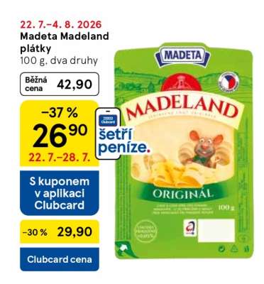 Madeta Madeland plátky