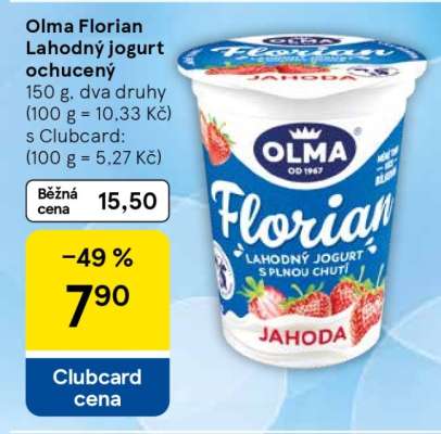 Olma Florian Lahodný jogurt ochucený
