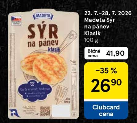 Madeta Sýr na pánev klasik