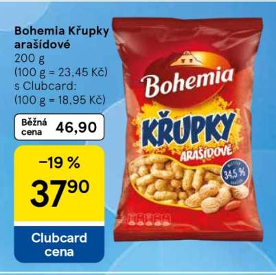Bohemia Křupky arašídové
