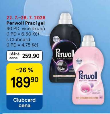 Perwoll prací gel