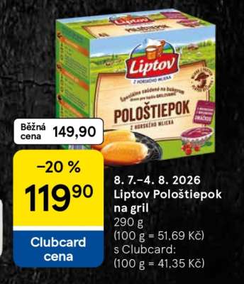Liptov Pološtiepok na gril