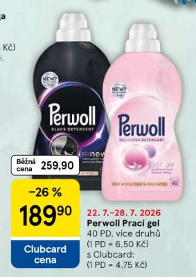 Perwoll prací gel