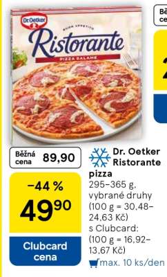 DR. Oetker Ristorante pizza