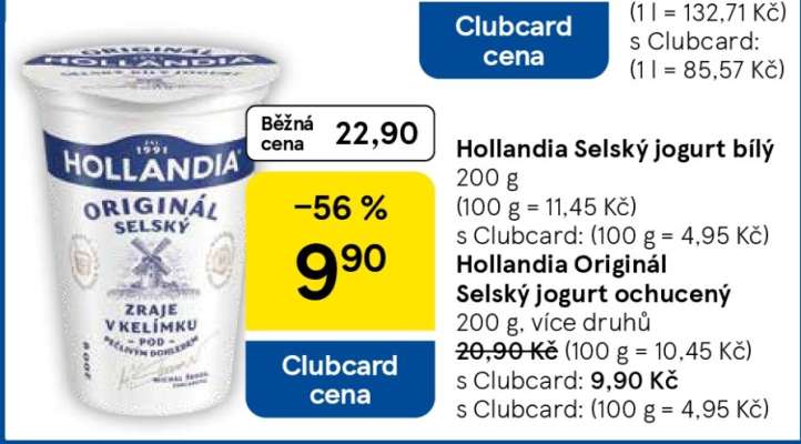 Hollandia Selský jogurt bílý