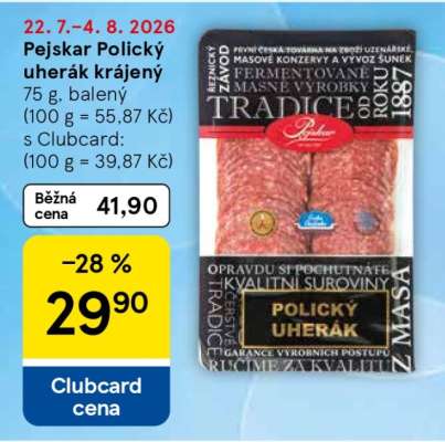 Pejskar Polický uherák krájený