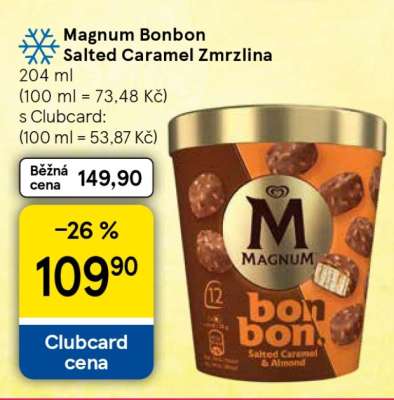 Magnum Bonbon Salted Caramel zmrzlina