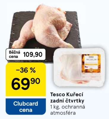 Tesco Kuřecí zadní čtvrtky