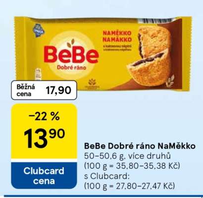 BeBe Dobré ráno NaMěkko