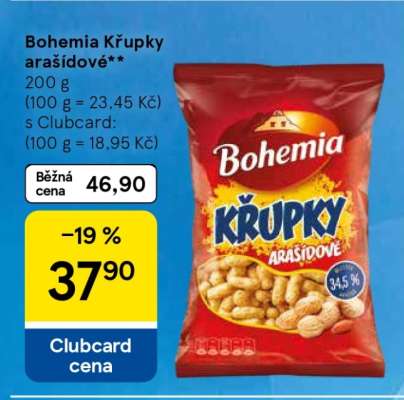 Bohemia Křupky arašídové