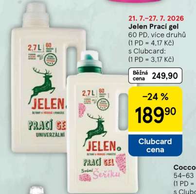 Jelen prací gel