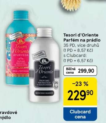 Tesori d'Oriente Parfém na prádlo