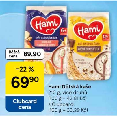 Hami Dětská kaše