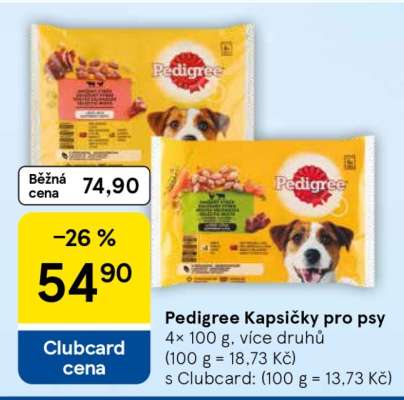 Pedigree kapsičky pro psy