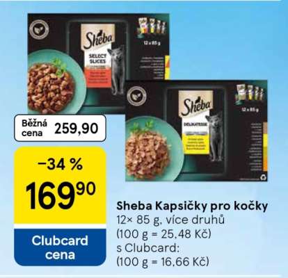 Sheba kapsičky pro kočky