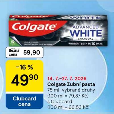 Colgate zubní pasta