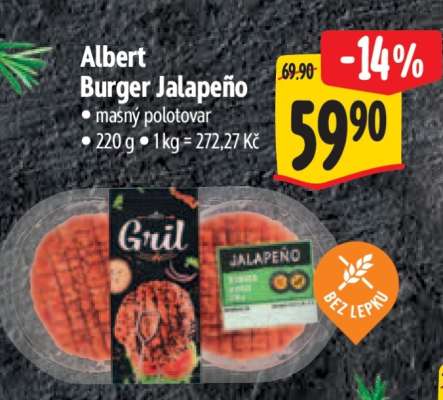 Albert Burger Jalapeño