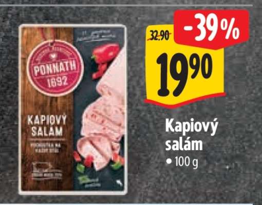 Kapiový salám