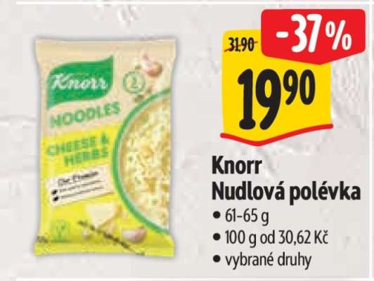 Knorr Nudlová polévka