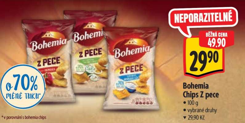 BOHEMIA CHIPS Z PECE