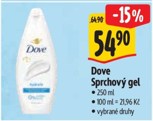 Dove Sprchový gel