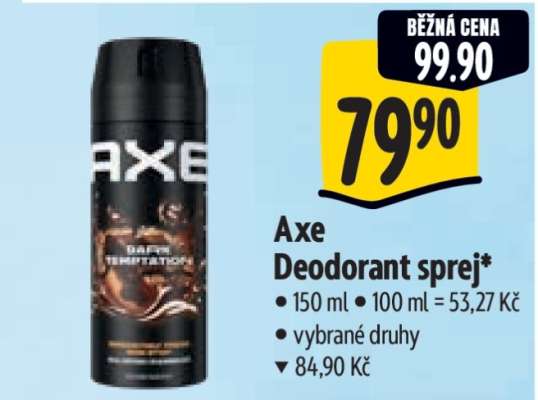 Axe deodorant sprej