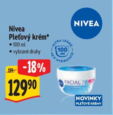 Nivea pleťový krém*