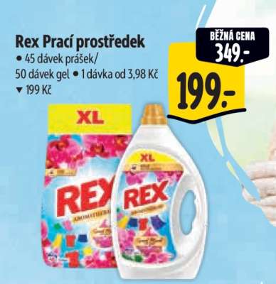 Rex prací prostředek