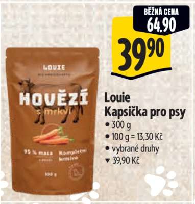 Louie Kapsička pro psy